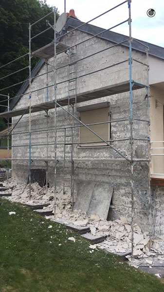 Nettoyage de façade Lunéville